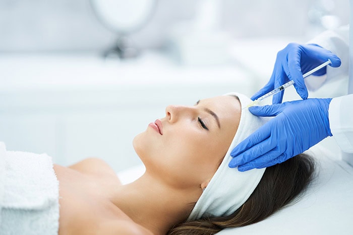 Forehead Botox – smoothing horizontal lines