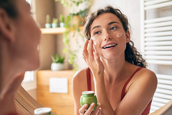 hydrate skincare and reduce frown lines