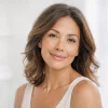 Natural-looking middle-aged woman with healthy skin illustrating the difference between polynucleotides and Botox for facial rejuvenation